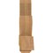 Ekena Millwork Kennewick Rough Sawn Timber Gable Bracket, Western Red Cedar, 84"W x 24"H x 6"D x 6"F, 7/12 Pitch GBW084X24X0606KEN00RWR - alternate 4